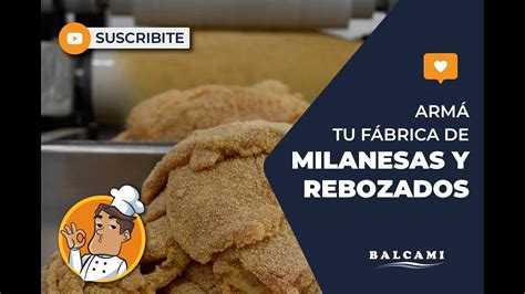 ARMÁ TU LÍNEA DE MILANESAS Y REBOZADOS! .